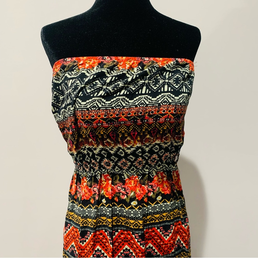 Strapless Maxi Dress - Picture 2 of 5